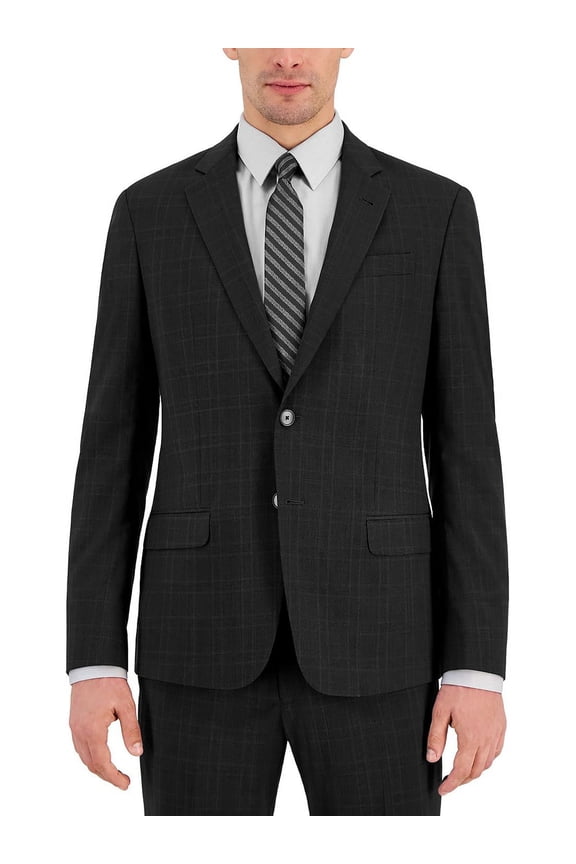 Mens Business Career Two-Button Blazer