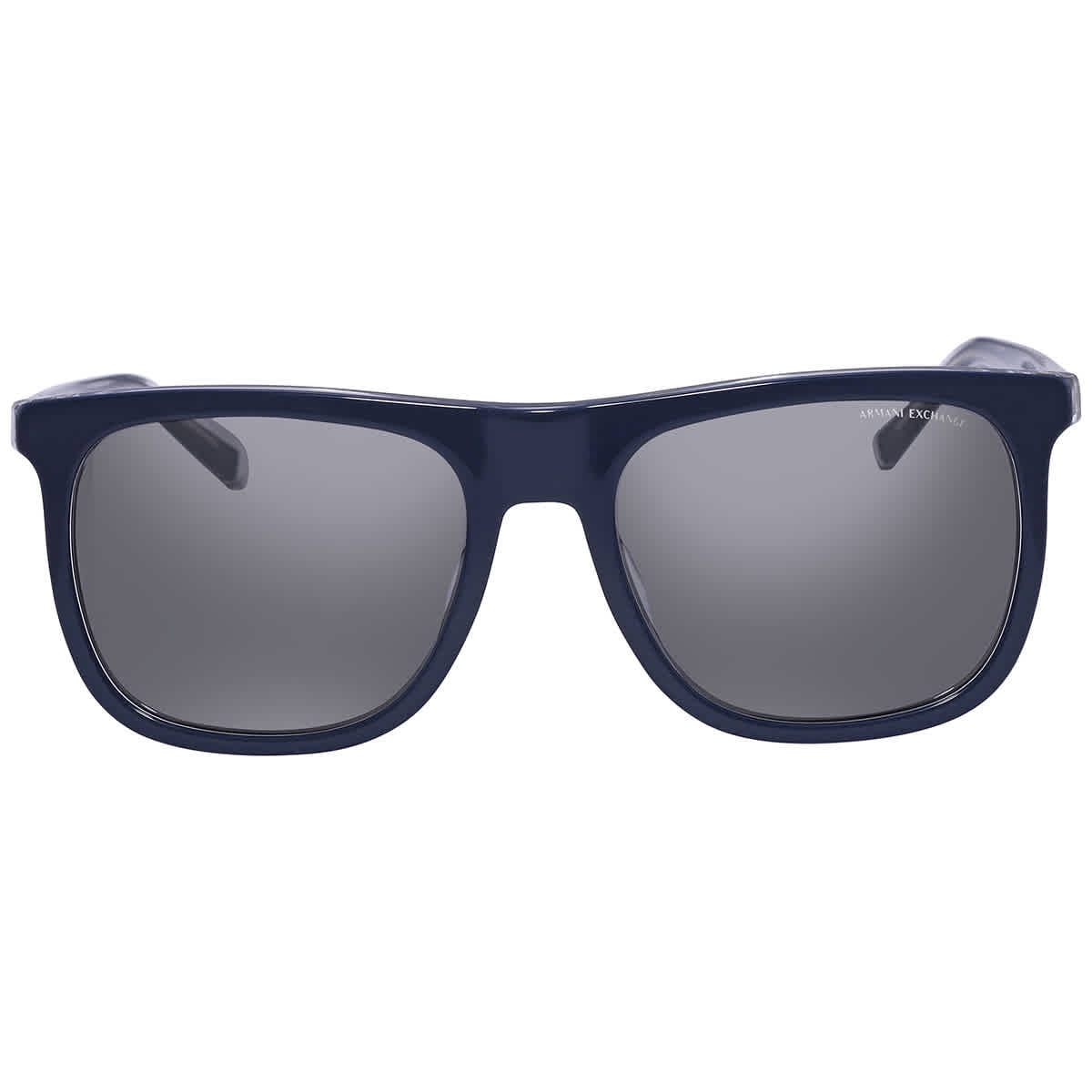 Armani Exchange Mirrored Silver Square Men s Sunglasses AX4102SF 83206G 57 Walmart
