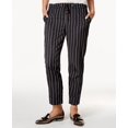 thumbnail image 1 of Armani Exchange Striped Drawstring Trousers Striped Blue 4, 1 of 2