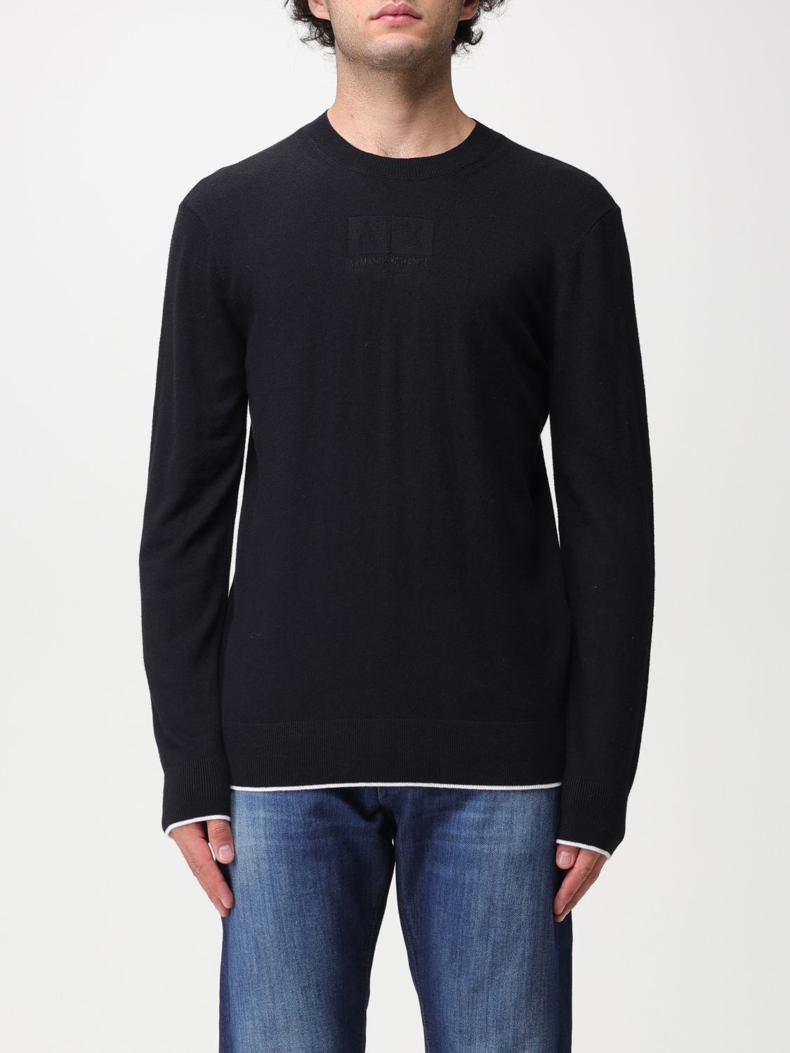 Armani Exchange Sweater Men Black Men - Walmart.com