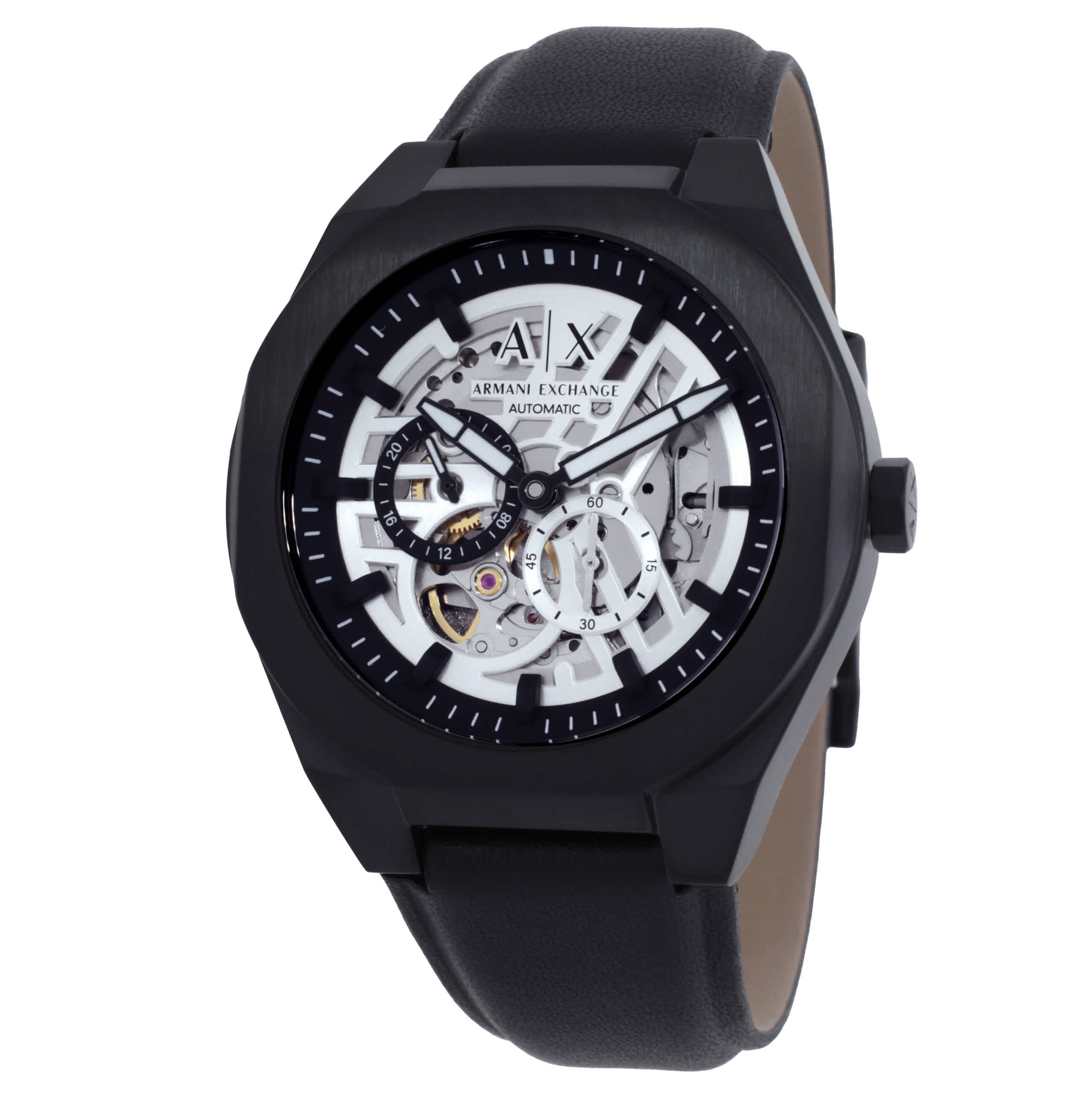 Armani Exchange Sync Chronograph Automatic Silver Dial Men display picture 2