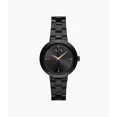 thumbnail image 1 of Armani Exchange Women's Two-Hand Stainless Steel Watch - Black, 1 of 1