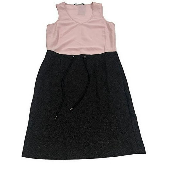 Armani Exchange Womens Pink V-Neck Mini Dress Pink 4