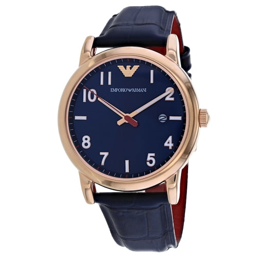 Buy Emporio Armani Blue Leather Watch AR11135 at Ubuy Morocco