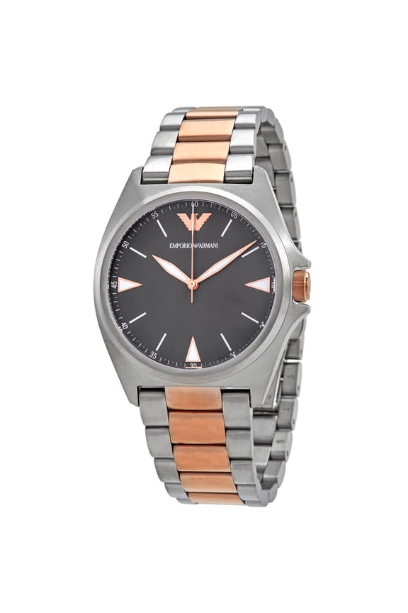 Armani Quartz Grey Dial Stainless Steel Men's Watch AR11256