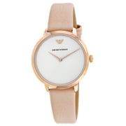 Armani Womens Two Hand Silver Dial Watch - AR11160