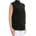 thumbnail image 1 of Armani Womens Studded Knit Tunic Blouse, Black, 46 (US 10), 1 of 2