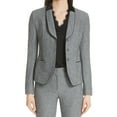 thumbnail image 1 of Armani Womens Velvet Jacket, Grey, 10, 1 of 1