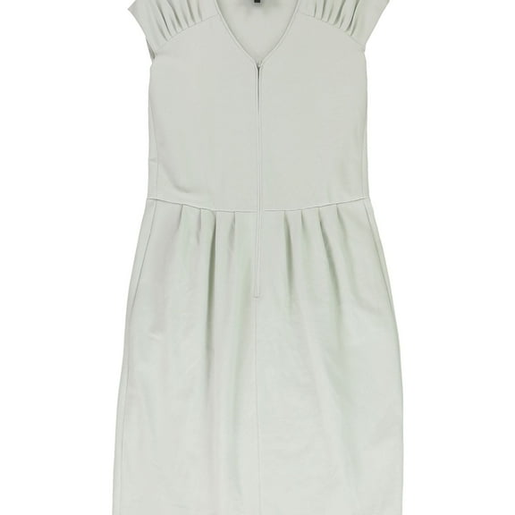 Armani Womens Vert De Gris Sheath Dress, Green, 46