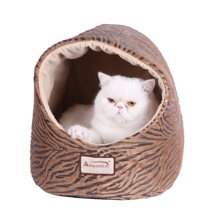 Armarkat Cat Bed, Bronzing and Beige, C11HBW/MH