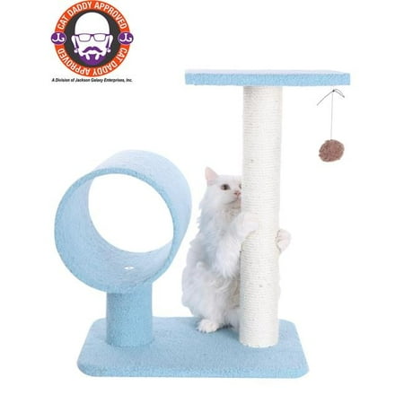 Armarkat Classic Cat Tree 24 x 14 x 26 - Sky Blue