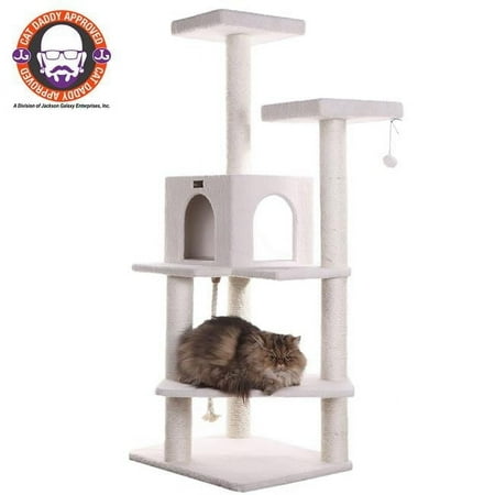 Armarkat Classic Cat Tree 28 x 25 x 57 - Ivory