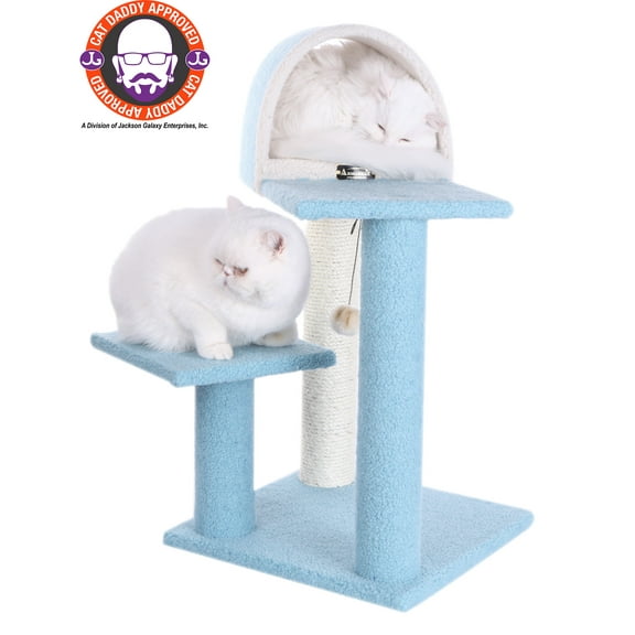 Armarkat Classic Cat Tree Model B2903, 29 inch Sky Blue