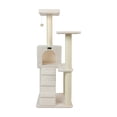thumbnail image 1 of Armarkat Classic Cat tree B5301 53 Inch, Ivory, 1 of 8
