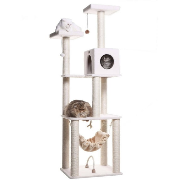 Armarkat Classic Deluxe Cat Tree, Model B7301, Ivory