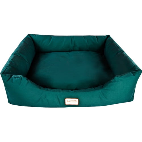 X-Large Laurel Green Waterproof Canvas Elevated Pet Bed