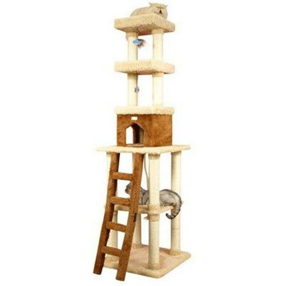 Armarkat Premium Cat Tree 32 x 24 x 83 - Beige