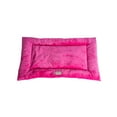 thumbnail image 1 of Armarkat Rectangular Medium Cat or Dog Bed Mat, Luxe Velvet, Vibrant Pink, 1 of 5