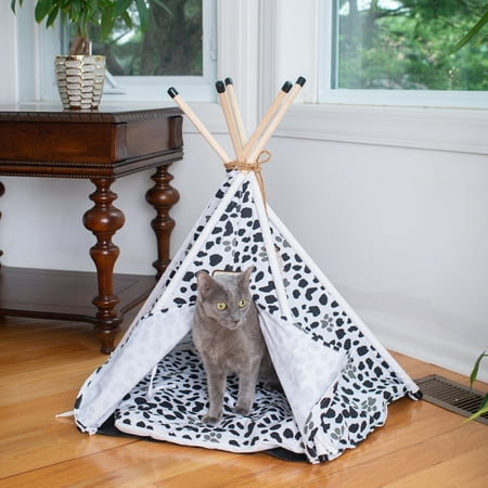 Armarkat Teepee Pet Cat Bed, Multicolor