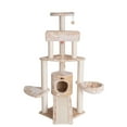 thumbnail image 1 of Armarkat Real Wood Cat Tree Model A5806, Beige, 1 of 8