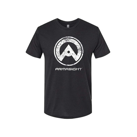 Armasight Vintage Logo T-Shirt, Graphite Black, Extra Large