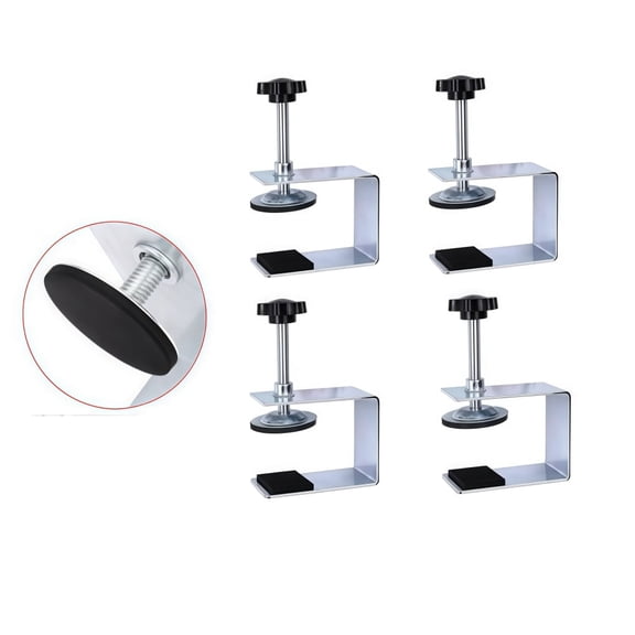 Armastuse 4 Pack Stainless Steel Drawer Front Clamp, for Woodworking, Cabinet Installation & Furniture Assembly, Adjustable Fixing Tool