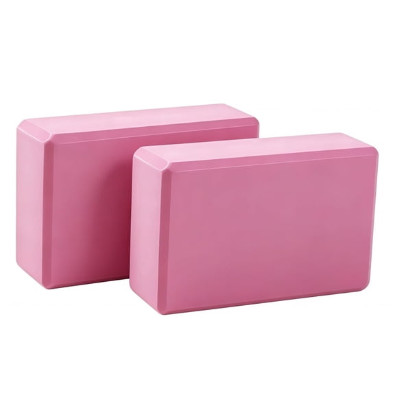 Armastuse Yoga Blocks Set of 2, High Density EVA Foam Pilates Brick - Non Slip Lightweight Exercise Blocks for Yoga, Meditation, Stretching And Flexibility Training