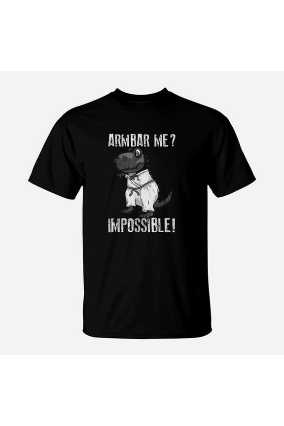 Armbar Me Impossible Cool Judo Dinosaur Funny Gift TShirt