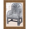 thumbnail image 1 of Armchair 24x18 Gold Ornate Wood Framed Canvas Art by Nicholas Roerich, 1 of 2