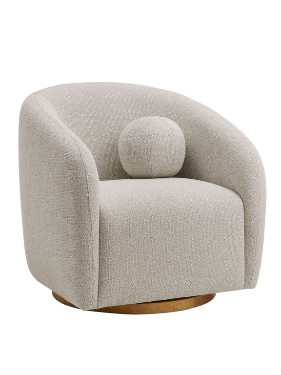 Armchair Chair, Gray, Fabric, Living Room Lounge Cafe Lobby Hospitality Restaurant, Modern Contemporary, HB37823