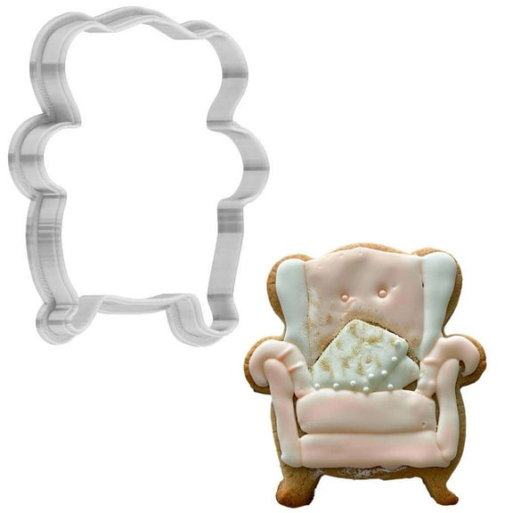 Armchair Cookie Cutter 4 Inch Made in USA by WONDERTORY
