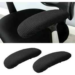 Happon Office Chair Armrest Gloves Chair Covers Office Chair Armrest Covers Computer Arm Rest Chair Handle Pads Armrest Pad Arm Protector Elasticity Polyester Black Walmart