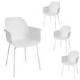 thumbnail image 1 of Armchairs Set of 4, Modern Dining Chair, Dining table chairs, Dining Cafe Chairs with Metal Legs for Dining Room , Living Room, Restaurant, 1 of 7