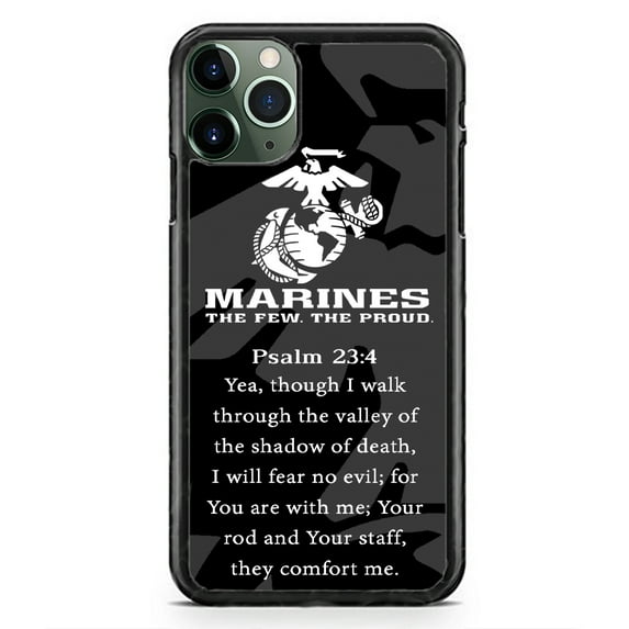 Armed Forces Bible Verse Christ Military Slim Shockproof Hard Rubber Custom Case Cover For iPhone 14 Pro Max Plus 13 Mini 12 11