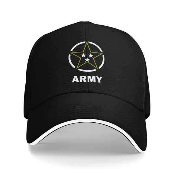 Armed Forces Logo Unisex Sandwich Cap Classic Baseball Capunisex Adjustable Casquette Dad Hat