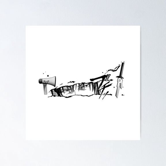 Armed Stance Military Tactical Operative Weapon Silhouette Art Wall Decor, Unframed Canvas