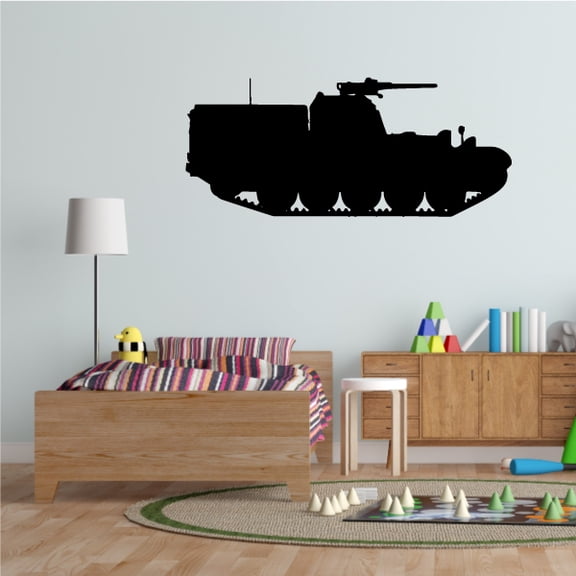 Armed Supply Tank Decal - 36 Inches