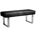 thumbnail image 1 of Armen Living Amanda Black Dining Bench, 1 of 4