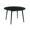 thumbnail image 1 of ARMEN LIVING Arcadia 48" Round Dining Table Black Wood, 1 of 6