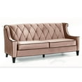 thumbnail image 1 of Armen Living Barrister Sofa, Caramel Velvet, 1 of 1