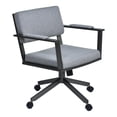 thumbnail image 1 of Armen Living Cairo Director Tilt Caster Swivel Chair, 1 of 11