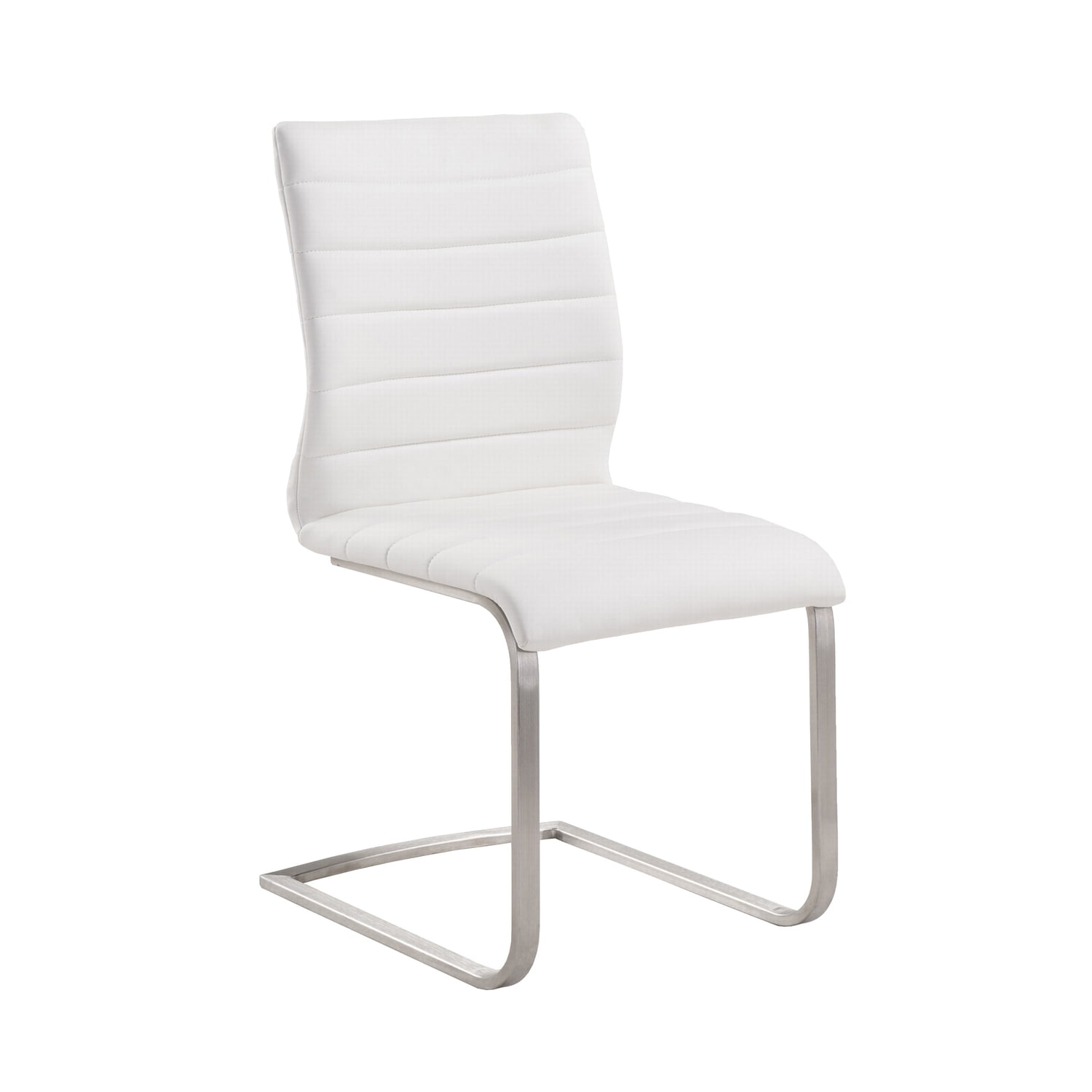 Crystal Gray Fabric and Walnut Back Side Chair Set