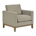 thumbnail image 1 of Donna 35" Upholstered Accent Chair in Platinum Gray, 1 of 9