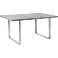 thumbnail image 1 of Armen Living Fenton Contemporary Dining Table with Cement Gray Top, 1 of 7