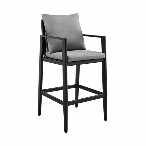 Armen Living Grand 30 in. Outdoor Bar Stool