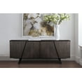 thumbnail image 1 of Pirate Brown Acacia Sideboard Cabinet, 1 of 6