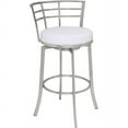 thumbnail image 1 of Armen Living Viper Barstool, Brushed Stainless Steel Finish with PU Upholstery, 1 of 6