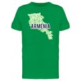 thumbnail image 1 of Armenia Dotted Map Ts Tee Men's -Image by Shutterstock, 1 of 1