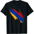 thumbnail image 1 of Armenia Flag Armenian Funny Armenias Pride Heart T-Shirt, 1 of 4