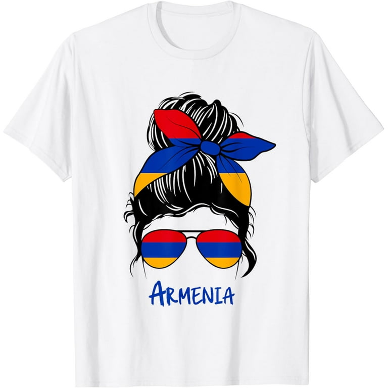 Armenia Girl Armenian girl Armenia woman flag T-Shirt